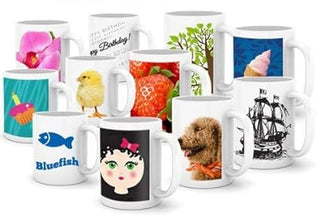 Giftswale Magic Mug Custom Your Photo, Name, Logo, Or Add Text Personalised Ceramic Magic Mug For Wife Husband Wedding, Birthday, Anniversary Gift Etc - Giftswale