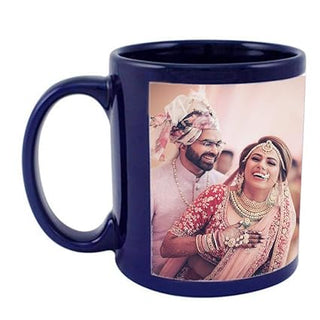 Giftswale Magic Mug Custom Your Photo, Name, Logo, Or Add Text Personalised Ceramic Magic Mug For Wife Husband Wedding, Birthday, Anniversary Gift Etc - Giftswale