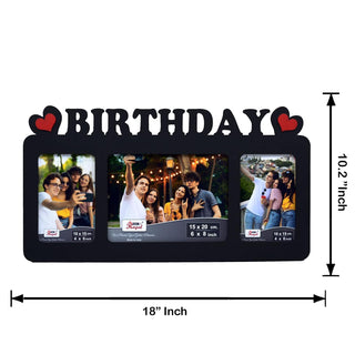 GiftsWale I Love You Collage Photo Frame Gift for Couples, Girlfriend, Boyfriend, Husband, Wife, Him and Her for Birthday Anniversary, Valentine's Day, Karwa Chauth